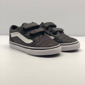 New Kids Vans Iridescent Black shoes
